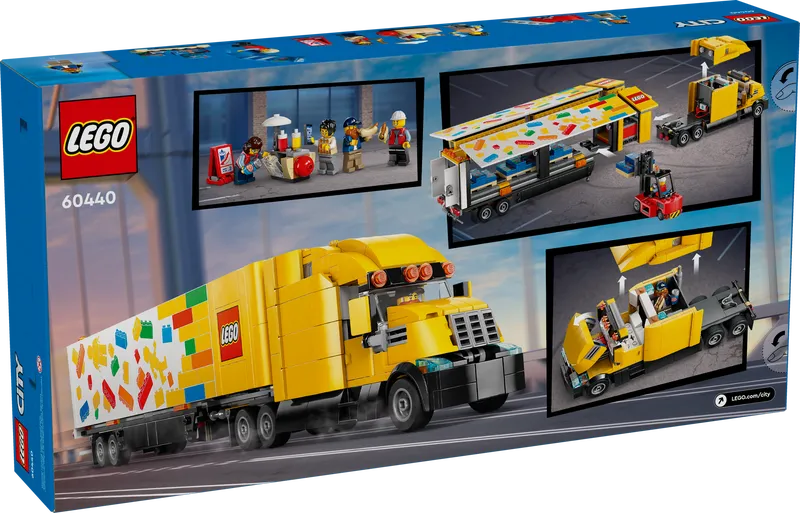 Yellow Delivery Truck Yellow Delivery Truck