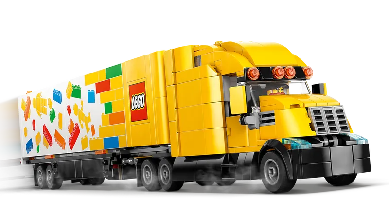 Yellow Delivery Truck Yellow Delivery Truck