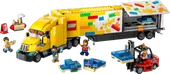 Yellow Delivery Truck