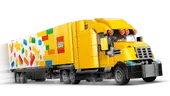 Yellow Delivery Truck