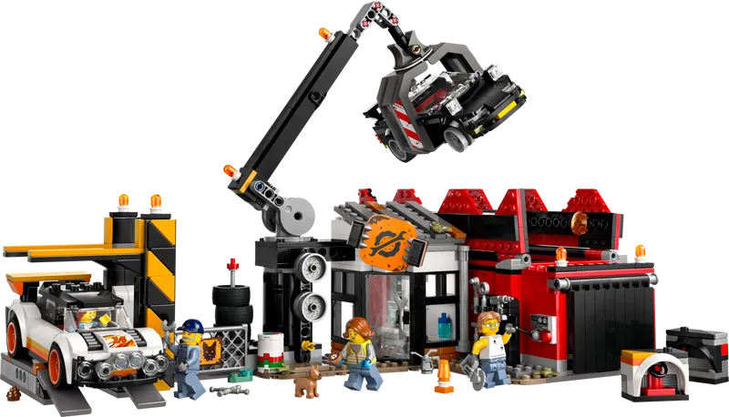 Scrapyard with Cars