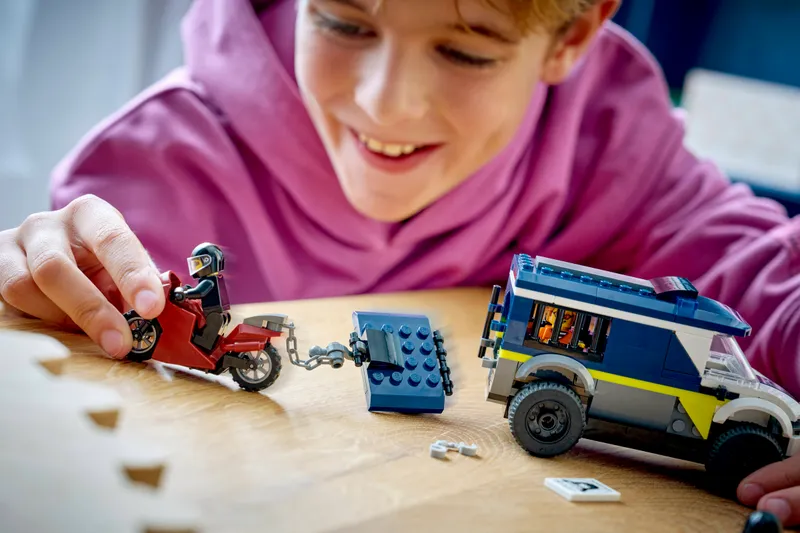 Police Prisoner Transport Van