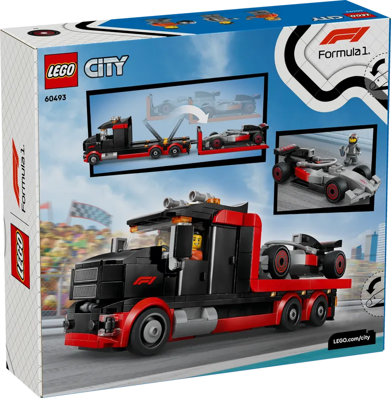 F1 Display Truck with Audi F1 Race Car