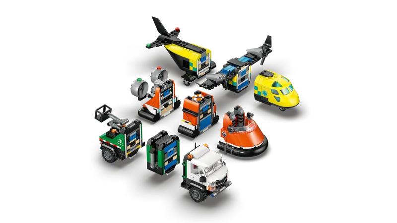 Airplane, Service Truck &amp; Hovercraft Remix