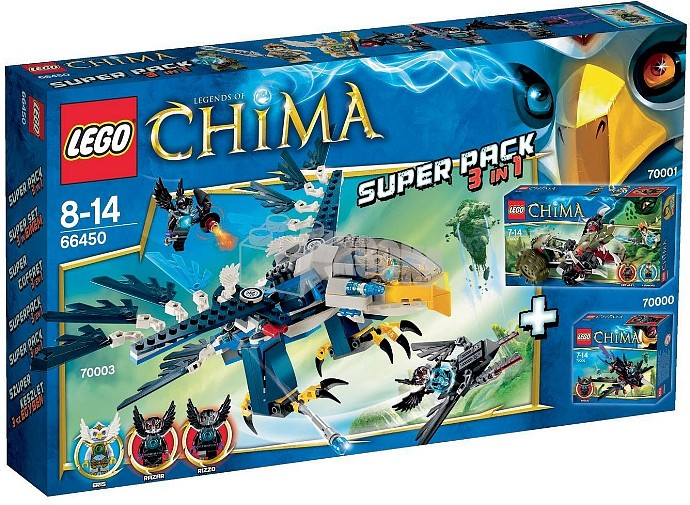 Legends of Chima Super Pack 3 in 1 Legends of Chima Super Pack 3 in 1