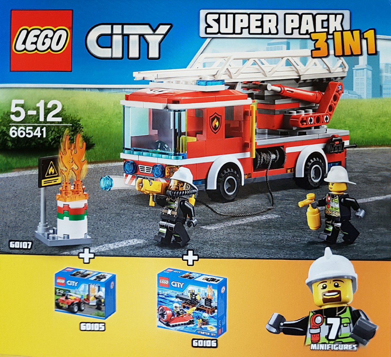 City Super Pack 3 in 1 City Super Pack 3 in 1