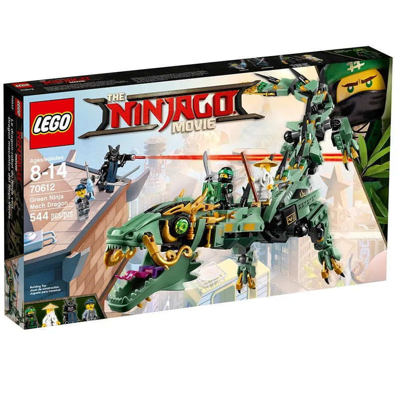 Green Ninja Mech Dragon