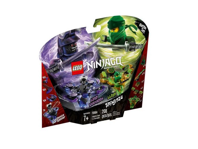Spinjitzu Lloyd vs. Garmadon Spinjitzu Lloyd vs. Garmadon