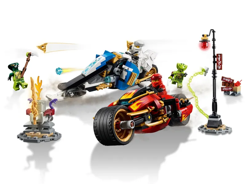 Kai's Blade Cycle & Zane's Snowmobile Kai's Blade Cycle & Zane's Snowmobile