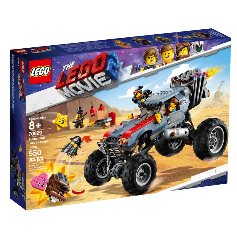 Emmet and Lucy's Escape Buggy! Emmet and Lucy's Escape Buggy!