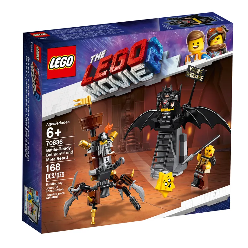 Battle-Ready Batman and MetalBeard Battle-Ready Batman and MetalBeard