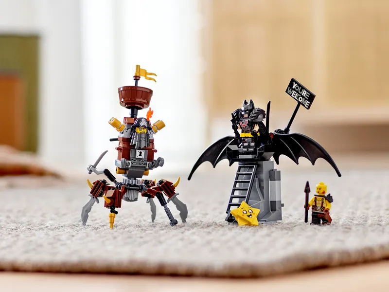 Battle-Ready Batman and MetalBeard Battle-Ready Batman and MetalBeard