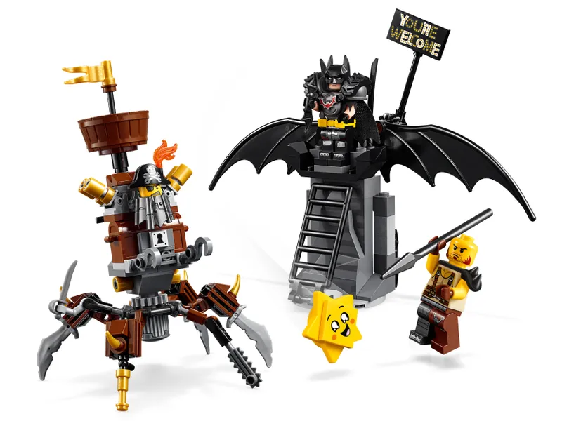 Battle-Ready Batman and MetalBeard Battle-Ready Batman and MetalBeard