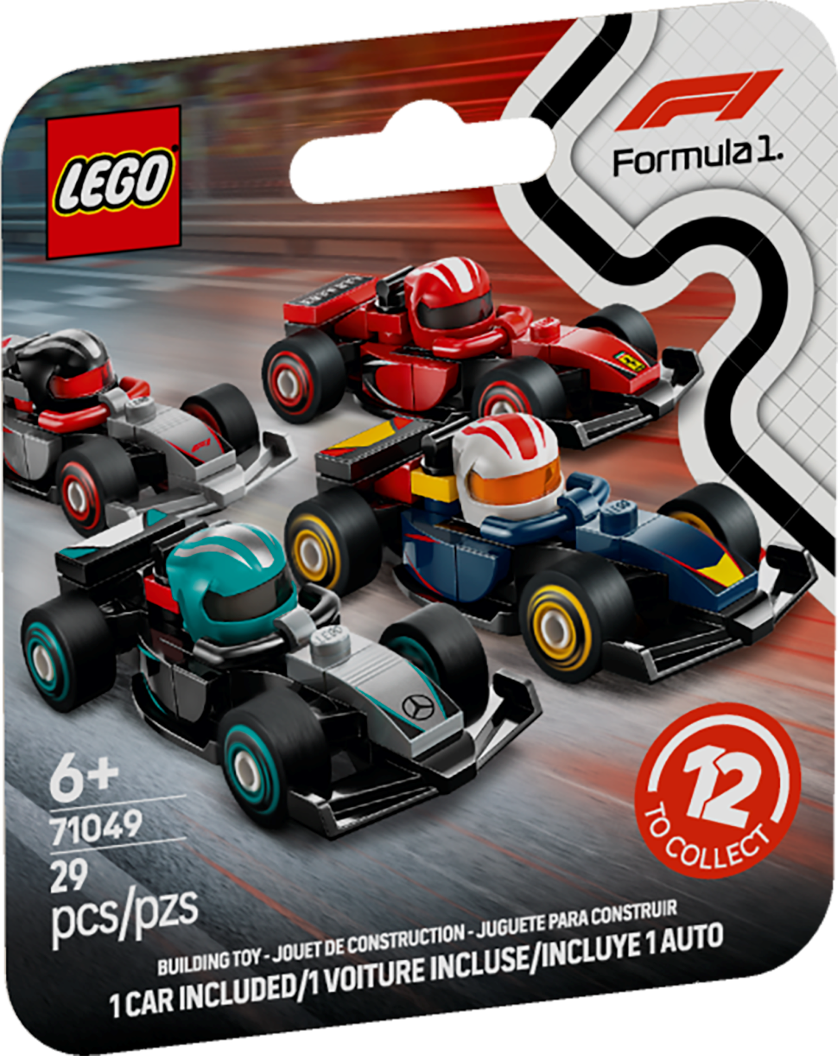 F1 Collectible Race Car - Random Box F1 Collectible Race Car - Random Box