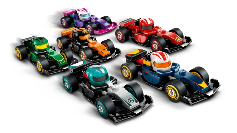 F1 Collectible Race Car - Complete - All Sets