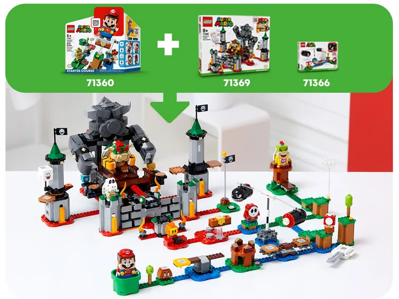 Bowser's Castle Boss Battle Expansion Set Bowser's Castle Boss Battle Expansion Set