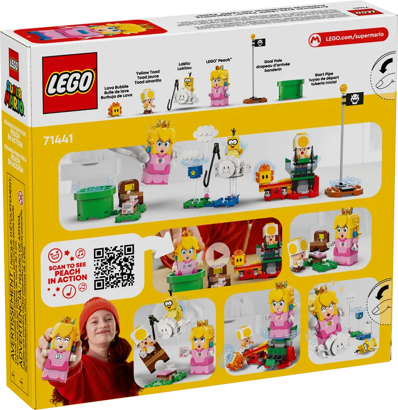 Adventures with Interactive LEGO Peach Adventures with Interactive LEGO Peach