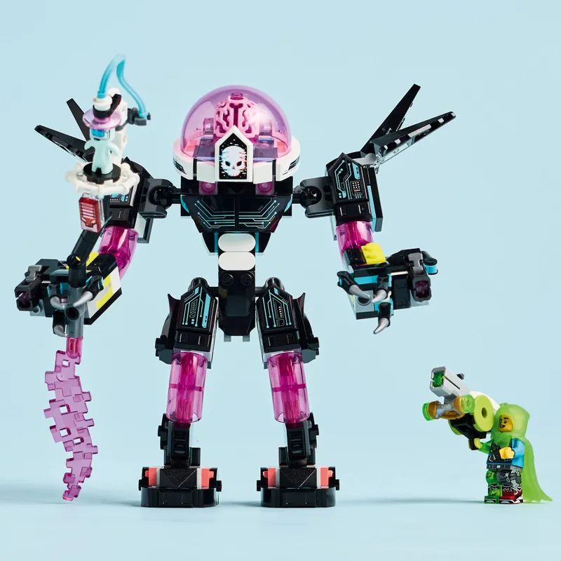 Mateo vs. Cyber Brain Mech Mateo vs. Cyber Brain Mech