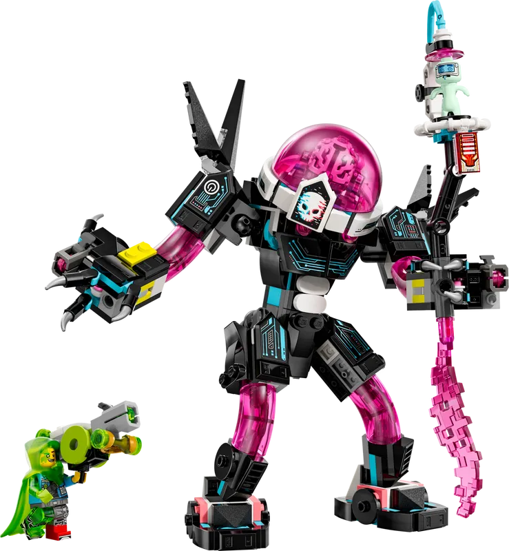 Mateo vs. Cyber Brain Mech Mateo vs. Cyber Brain Mech