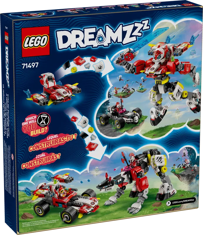 Cooper's Tiger Mech & Zero's Hot Rod Car
