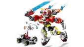 Cooper's Tiger Mech & Zero's Hot Rod Car