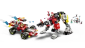 Cooper's Tiger Mech & Zero's Hot Rod Car