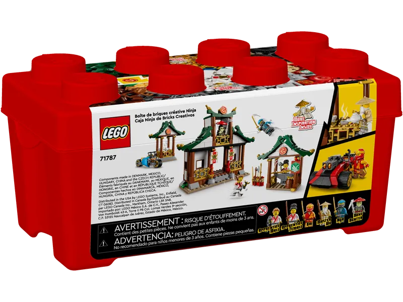 Creative Ninja Brick Box