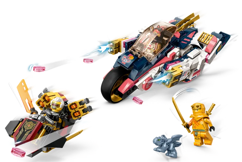 Sora's Transforming Mech Bike Racer