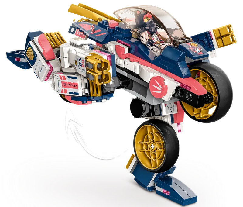 Sora's Transforming Mech Bike Racer