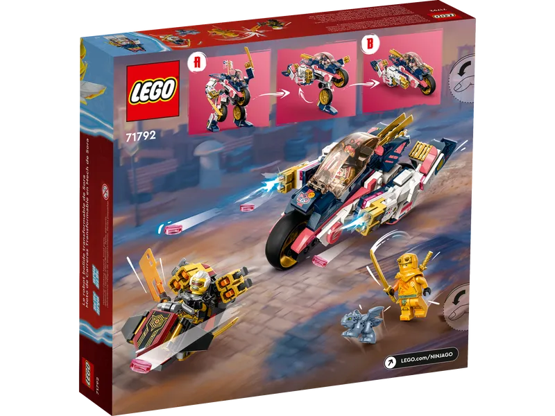 Sora's Transforming Mech Bike Racer