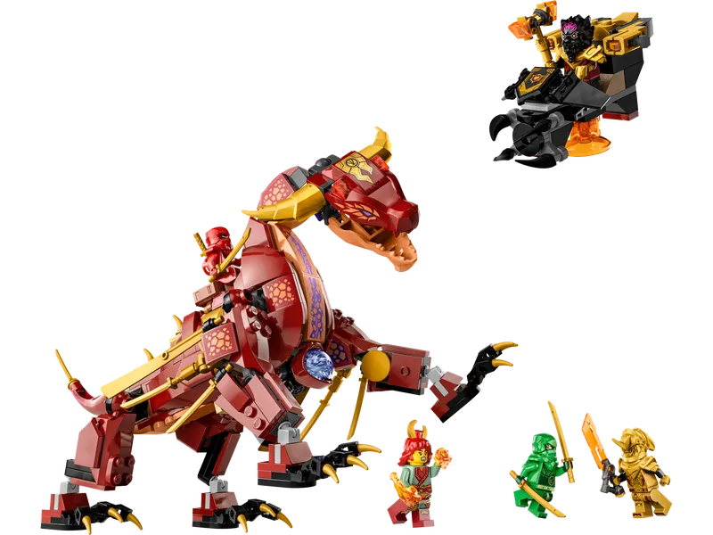 Heatwave Transforming Lava Dragon Heatwave Transforming Lava Dragon