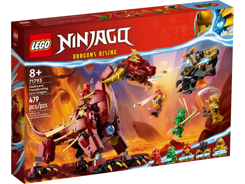 Heatwave Transforming Lava Dragon Heatwave Transforming Lava Dragon
