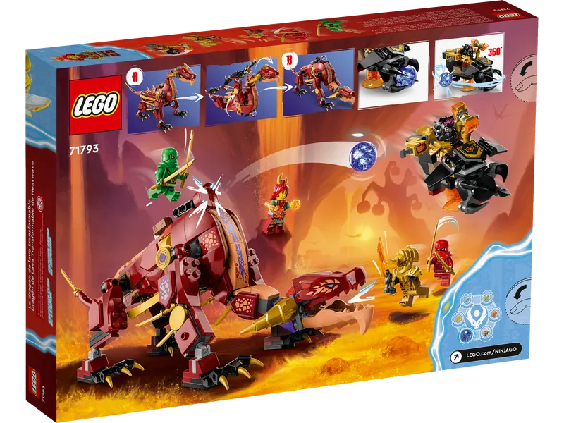 Heatwave Transforming Lava Dragon Heatwave Transforming Lava Dragon