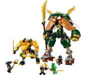Lloyd and Arin's Ninja Team Mechs