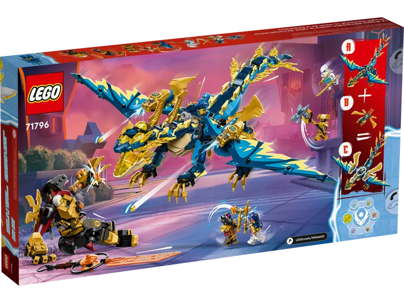 Elemental Dragon vs. The Empress Mech Elemental Dragon vs. The Empress Mech