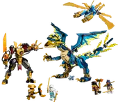 Elemental Dragon vs. The Empress Mech