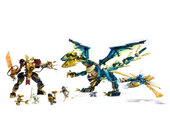 Elemental Dragon vs. The Empress Mech