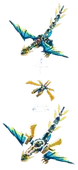 Elemental Dragon vs. The Empress Mech