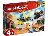 Nya and Arin's Baby Dragon Battle