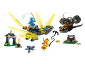 Nya and Arin's Baby Dragon Battle