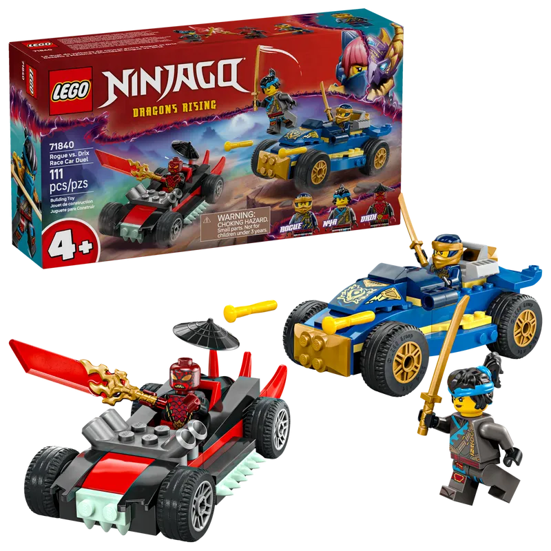 Rogue vs. Drix Race Car Duel Rogue vs. Drix Race Car Duel