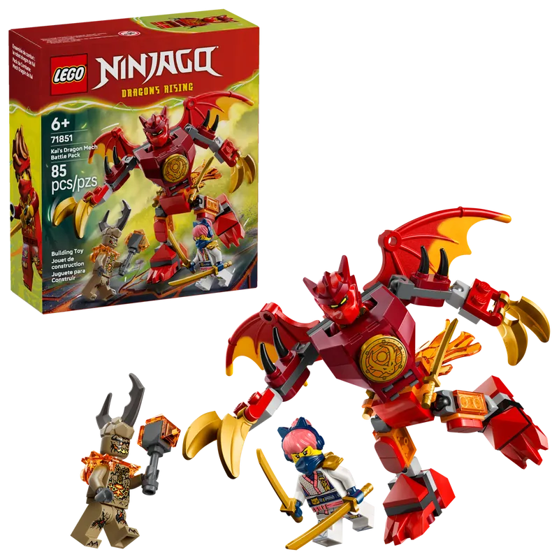 Kai's Dragon Mech Battle Pack