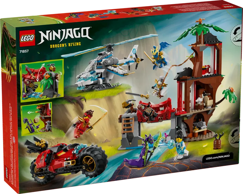 Ninja Vehicle Tree House Battle