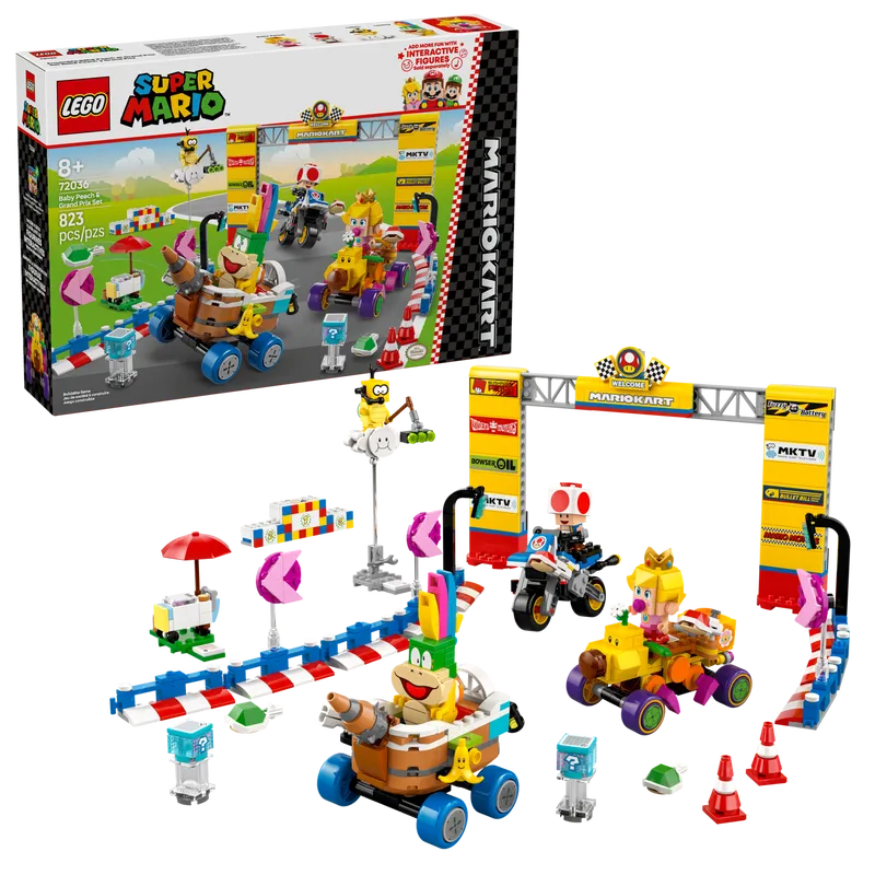 Mario Kart - Baby Peach & Grand Prix Set