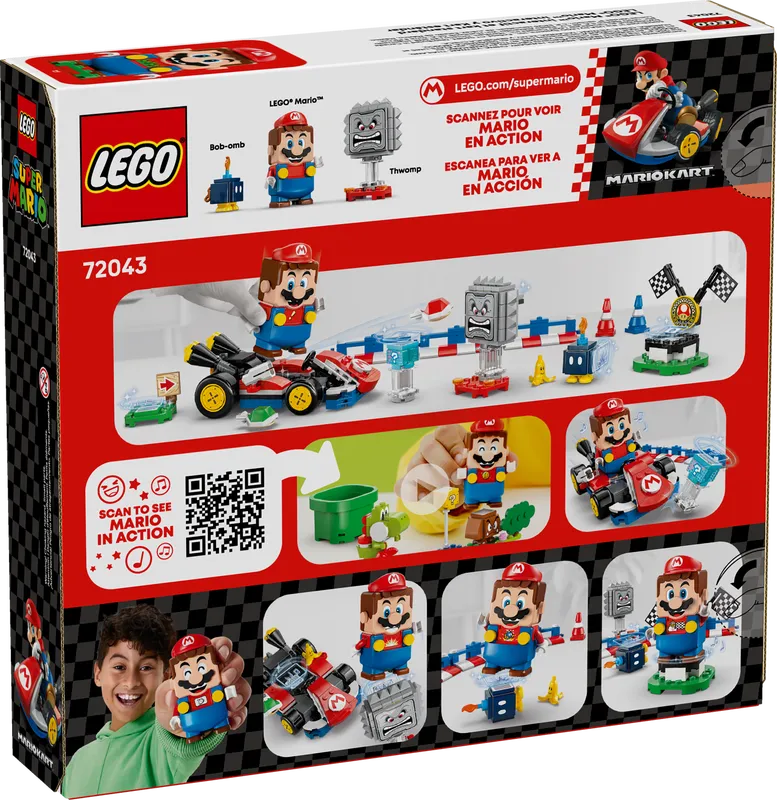 Mario Kart – Interactive LEGO Mario & Standard Kart