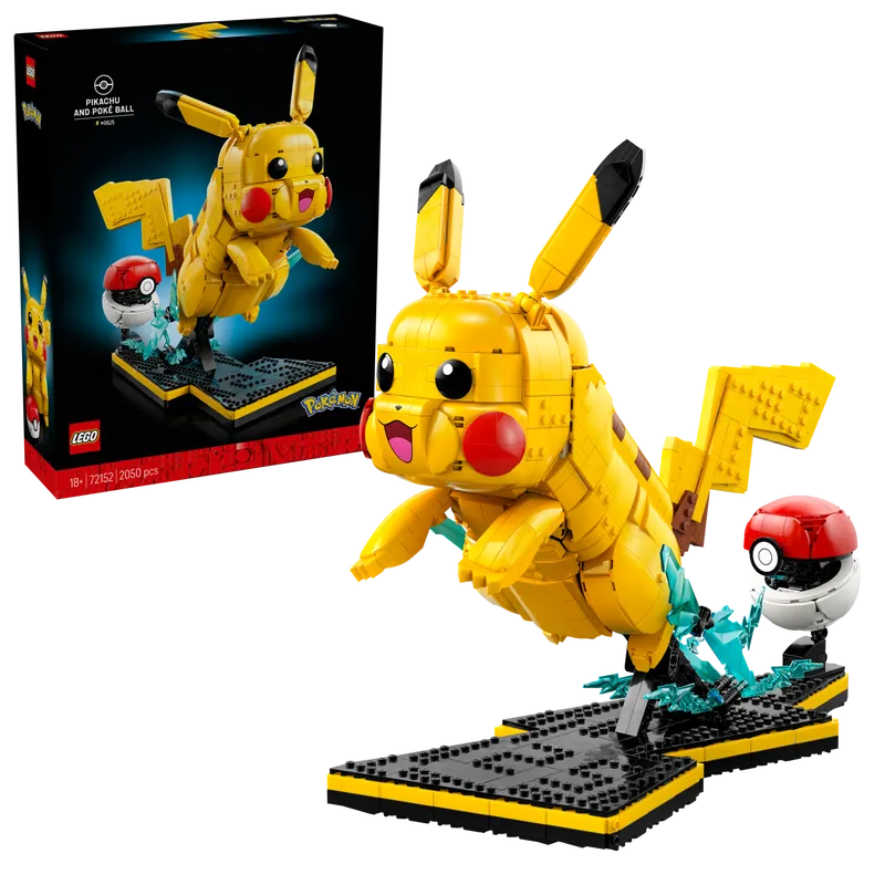 Pikachu and Poké Ball