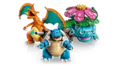 Venusaur, Charizard and Blastoise