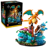 Venusaur, Charizard and Blastoise