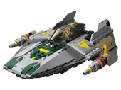 Vader's TIE Advanced vs. A-Wing Starfighter
