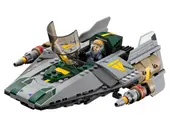Vader's TIE Advanced vs. A-Wing Starfighter